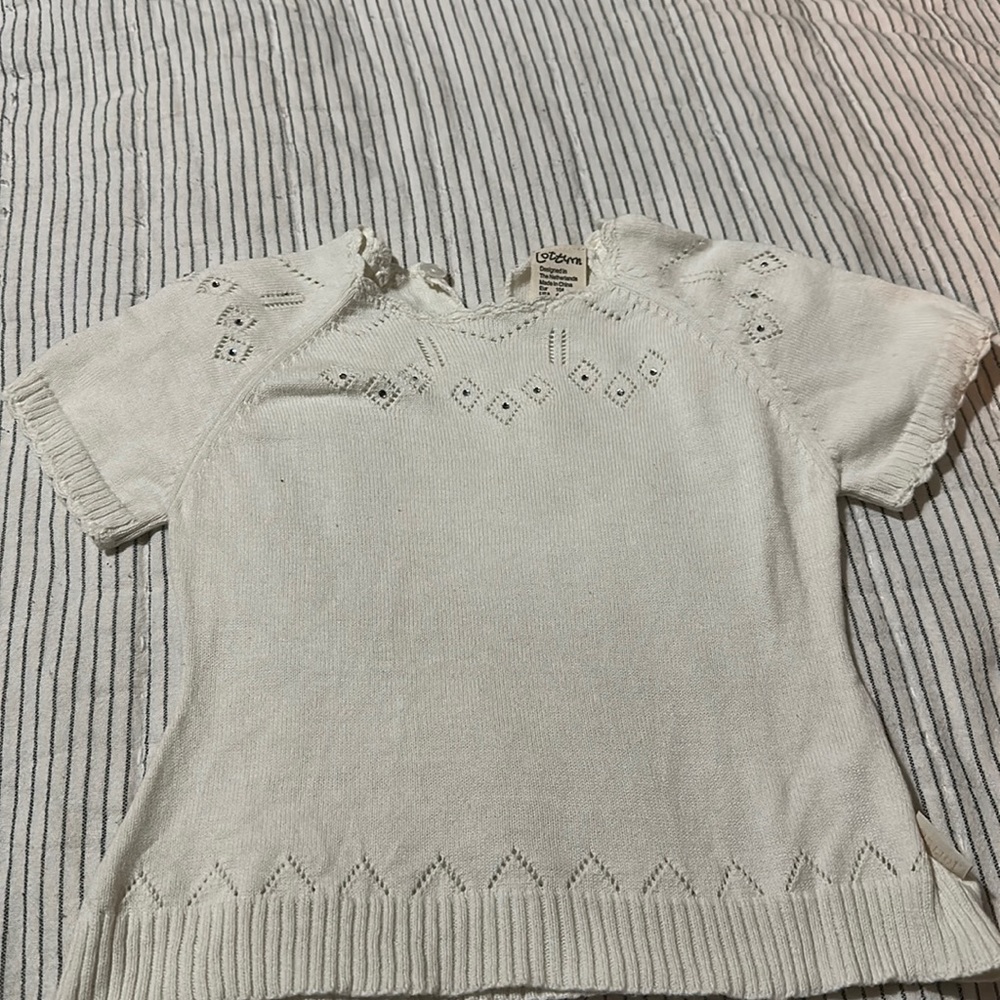 Jottum designer Dutch knit sweater w/jewels